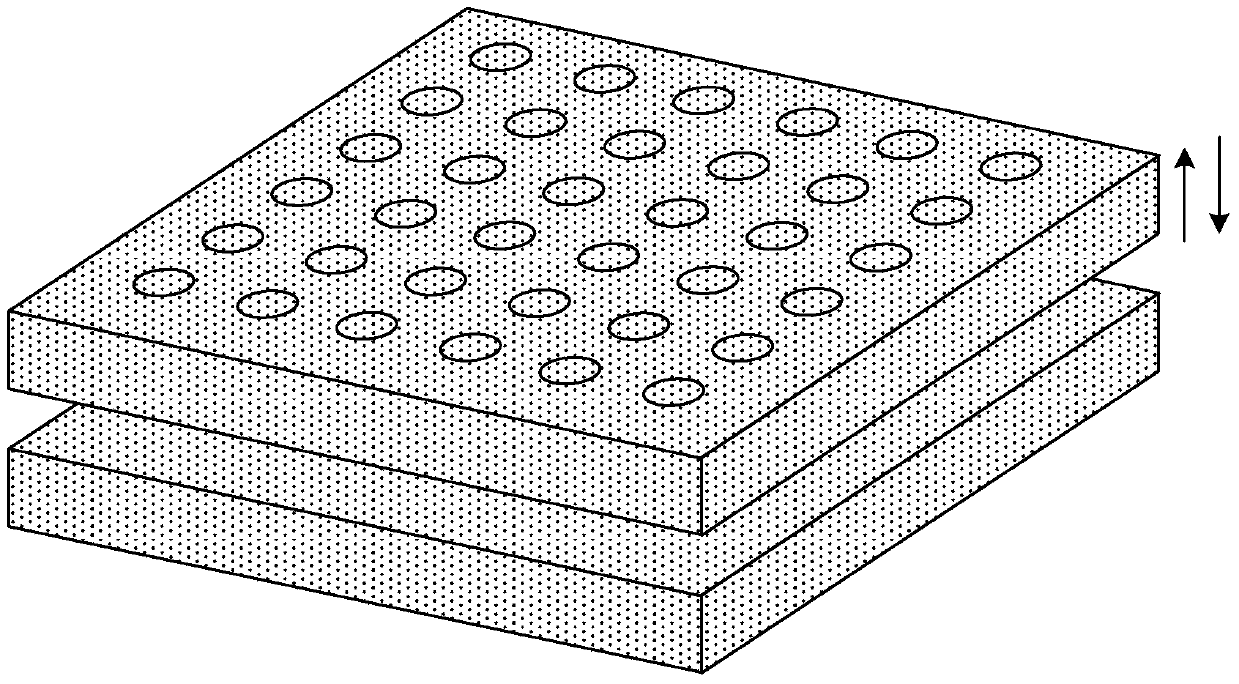 Pole plate structure, electrostatic driving structure using the pole plate structure and manufacturing method thereof