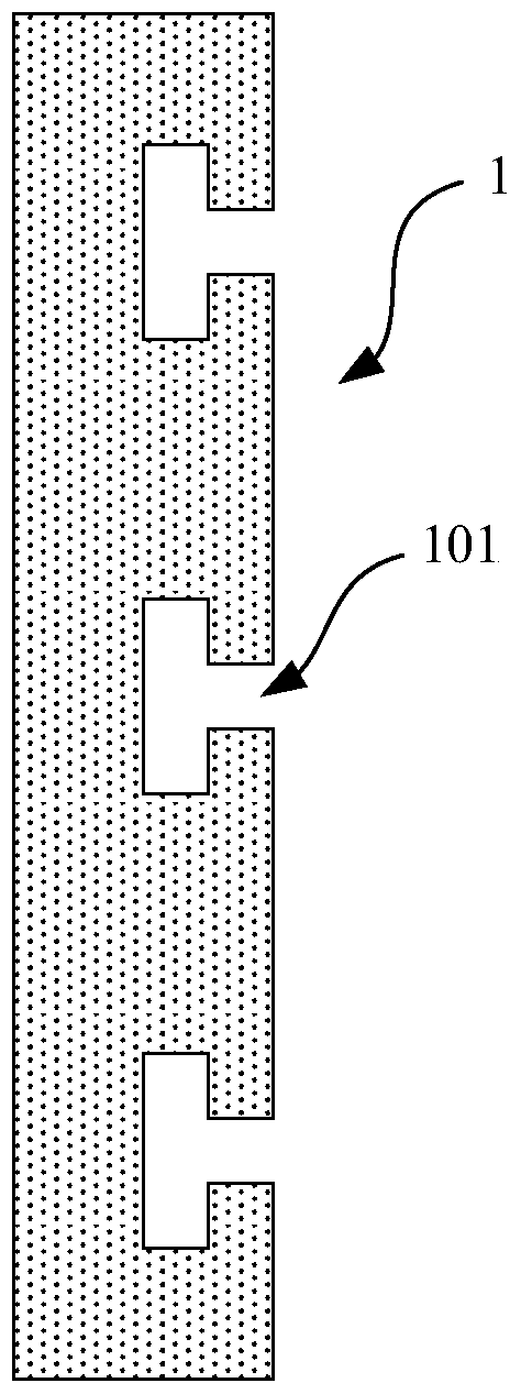 Pole plate structure, electrostatic driving structure using the pole plate structure and manufacturing method thereof