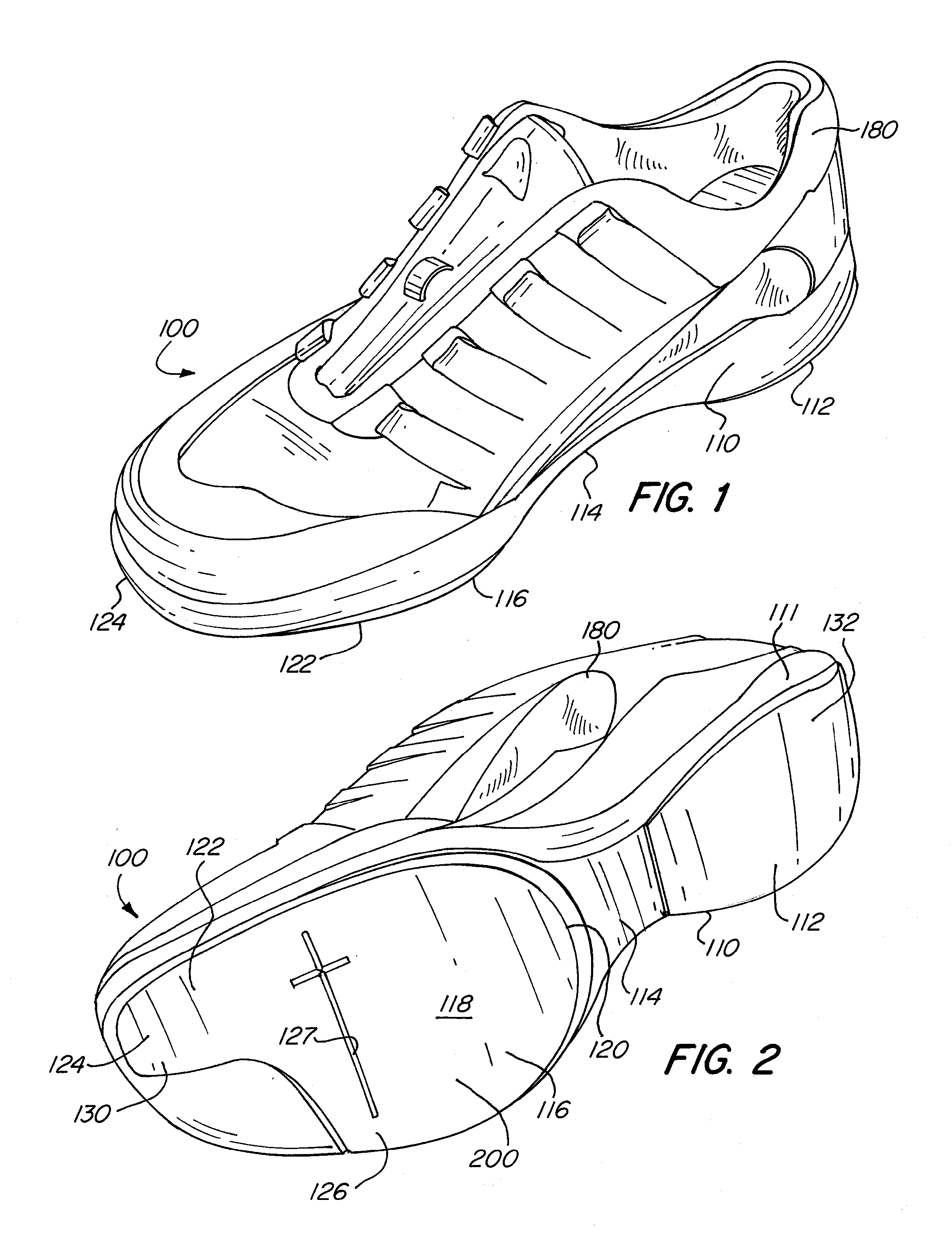 Footwear With Rocker Sole