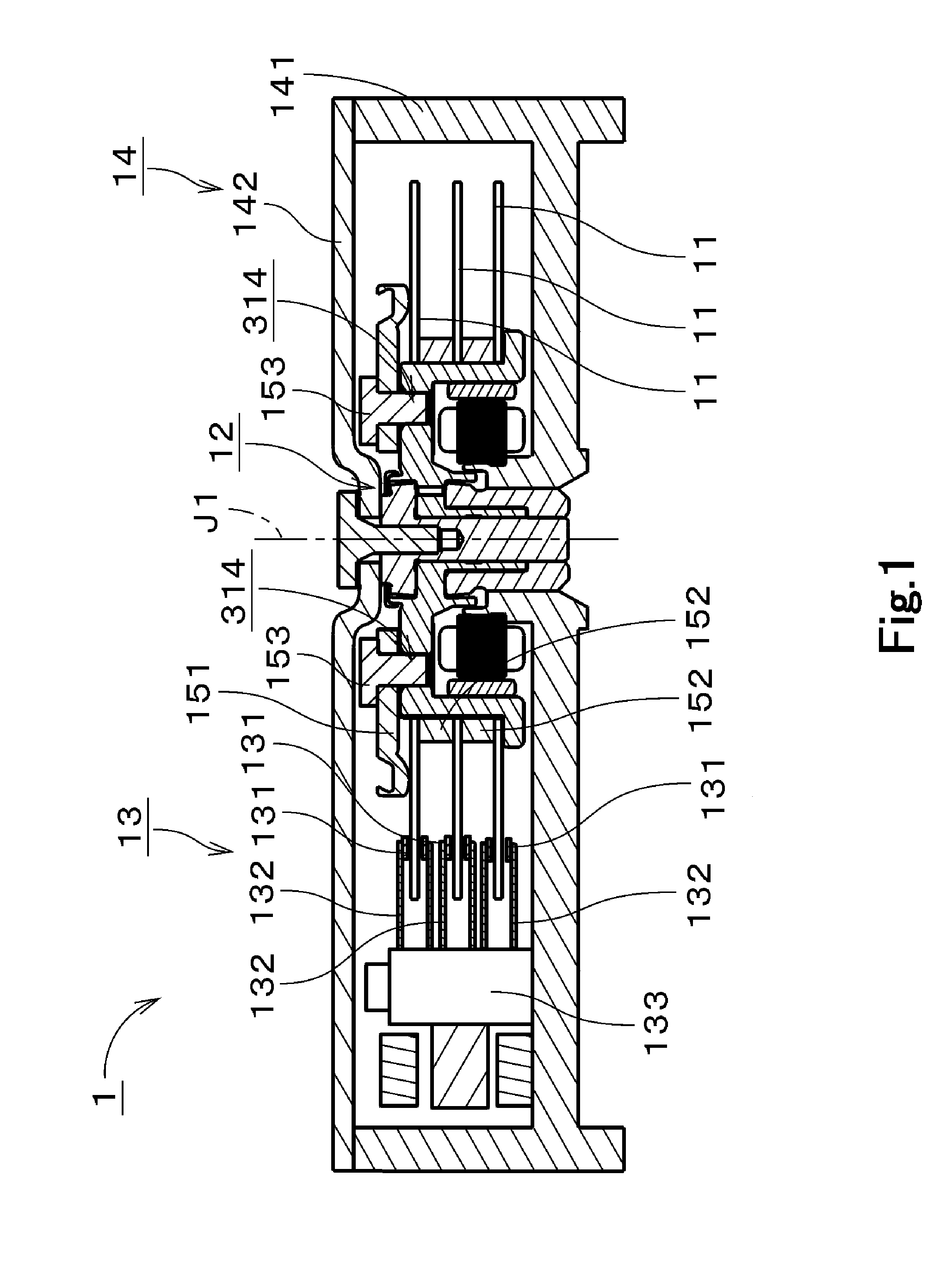 Spindle motor having dynamic pressure fluid bearing for use in a storage disk drive