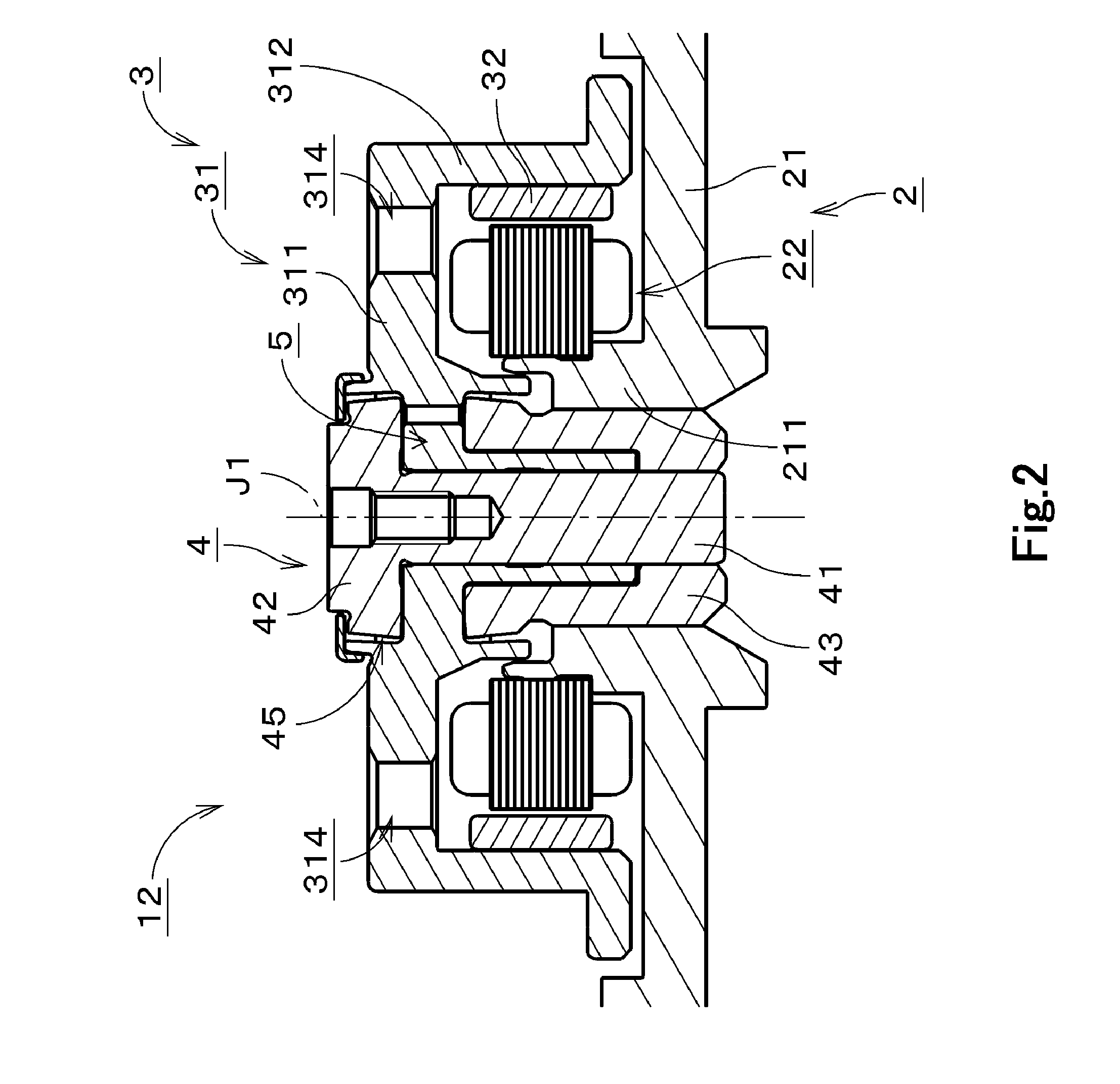 Spindle motor having dynamic pressure fluid bearing for use in a storage disk drive
