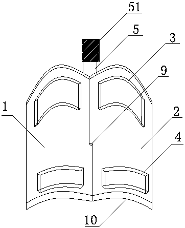 Novel tobacco-leaf harvesting device