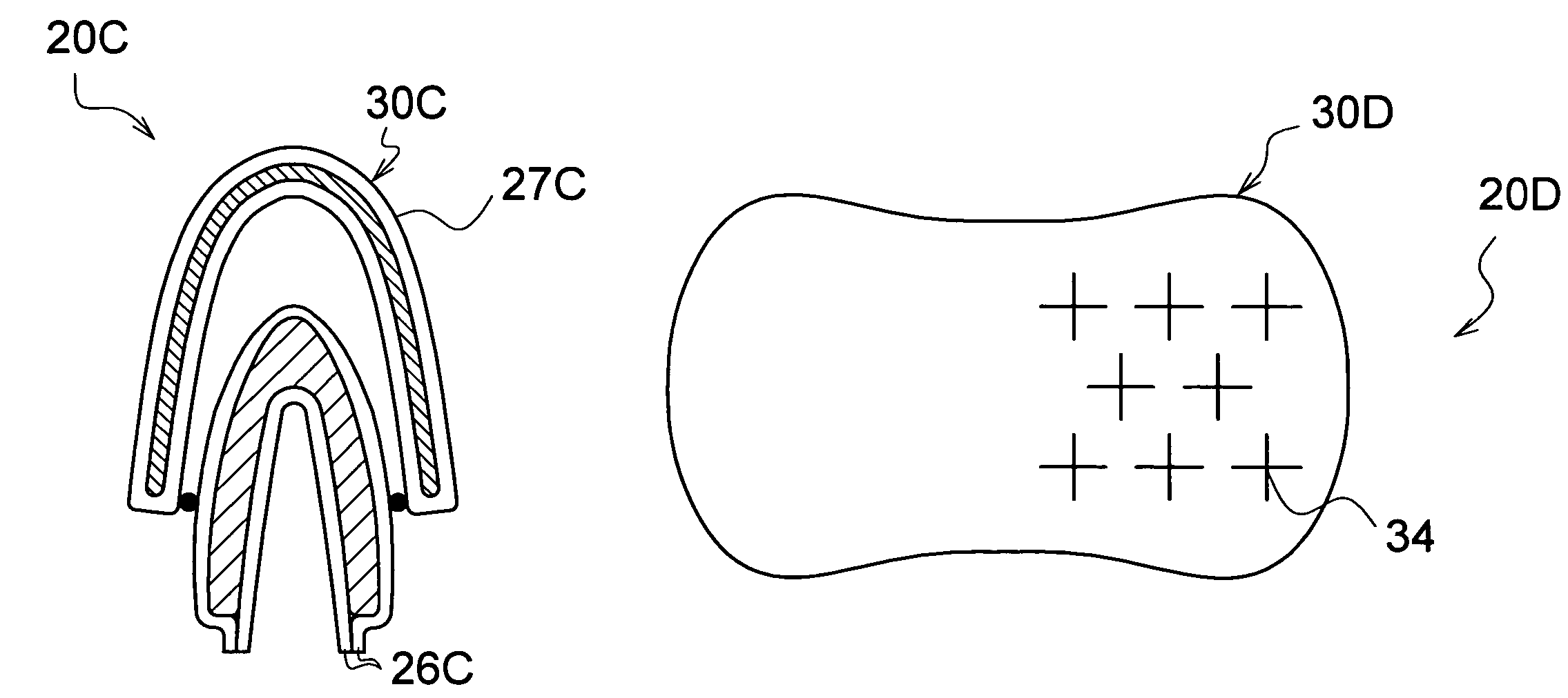 Interlabial pad