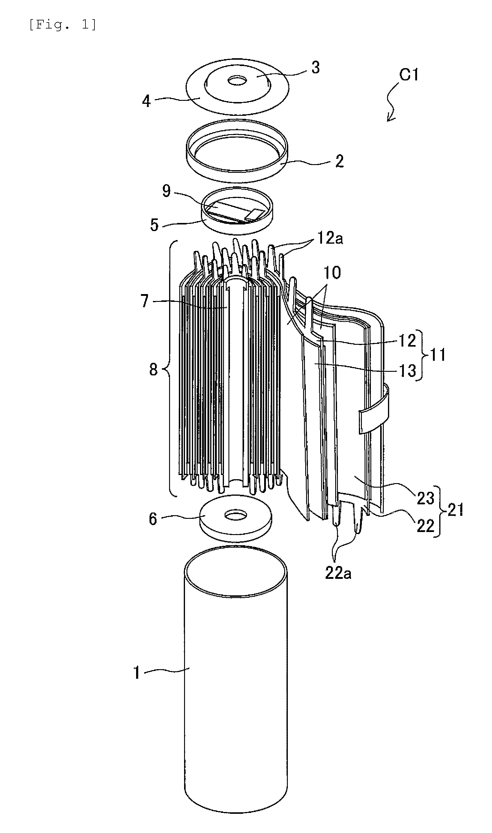 Nonaqueous secondary battery and battery control system