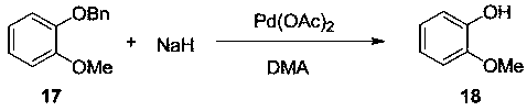 Application of metallide/palladium compound catalytic reduction system in debenzylation reaction and deuterization reaction