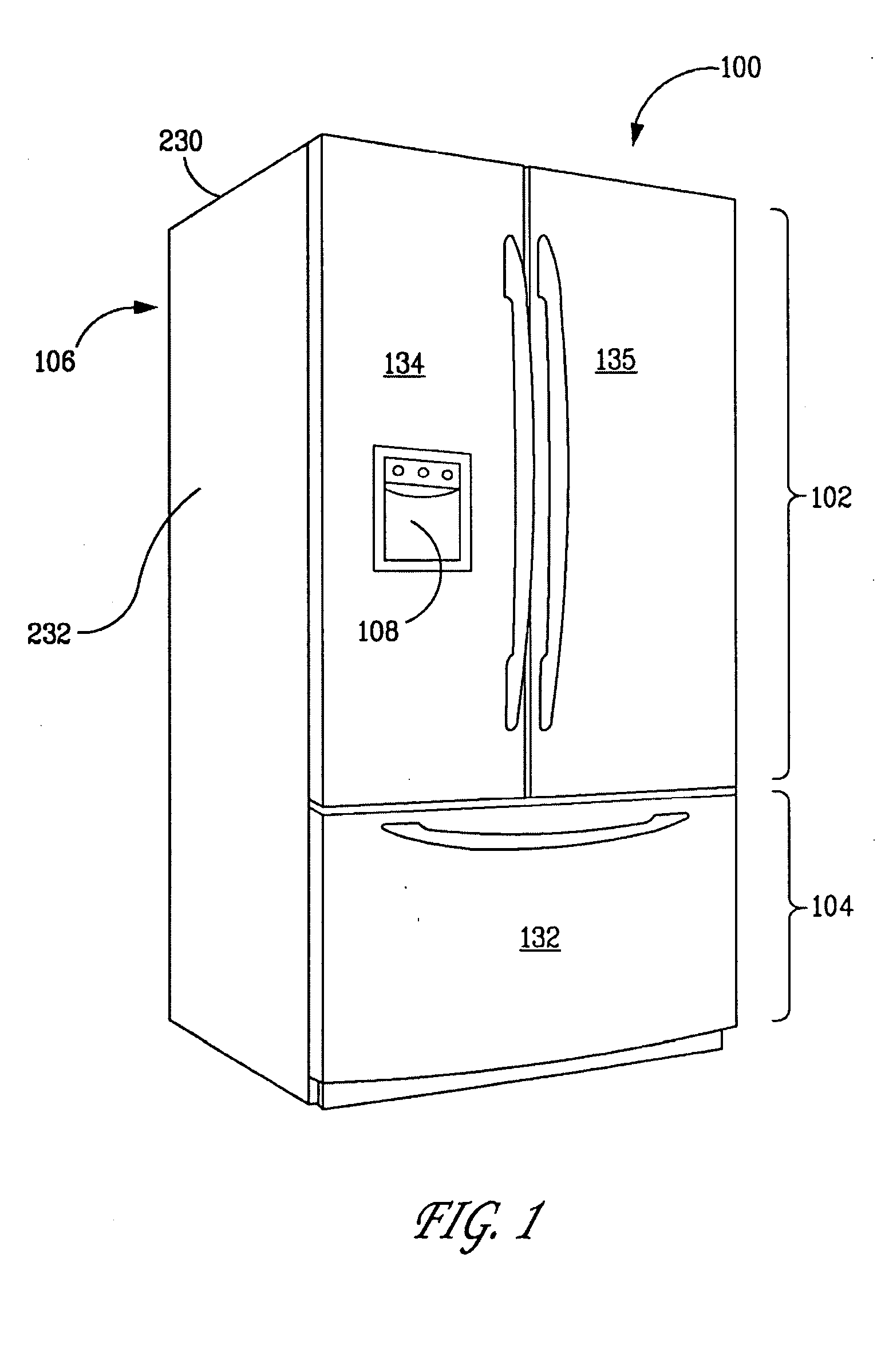 Ice in bucket detection for an icemaker