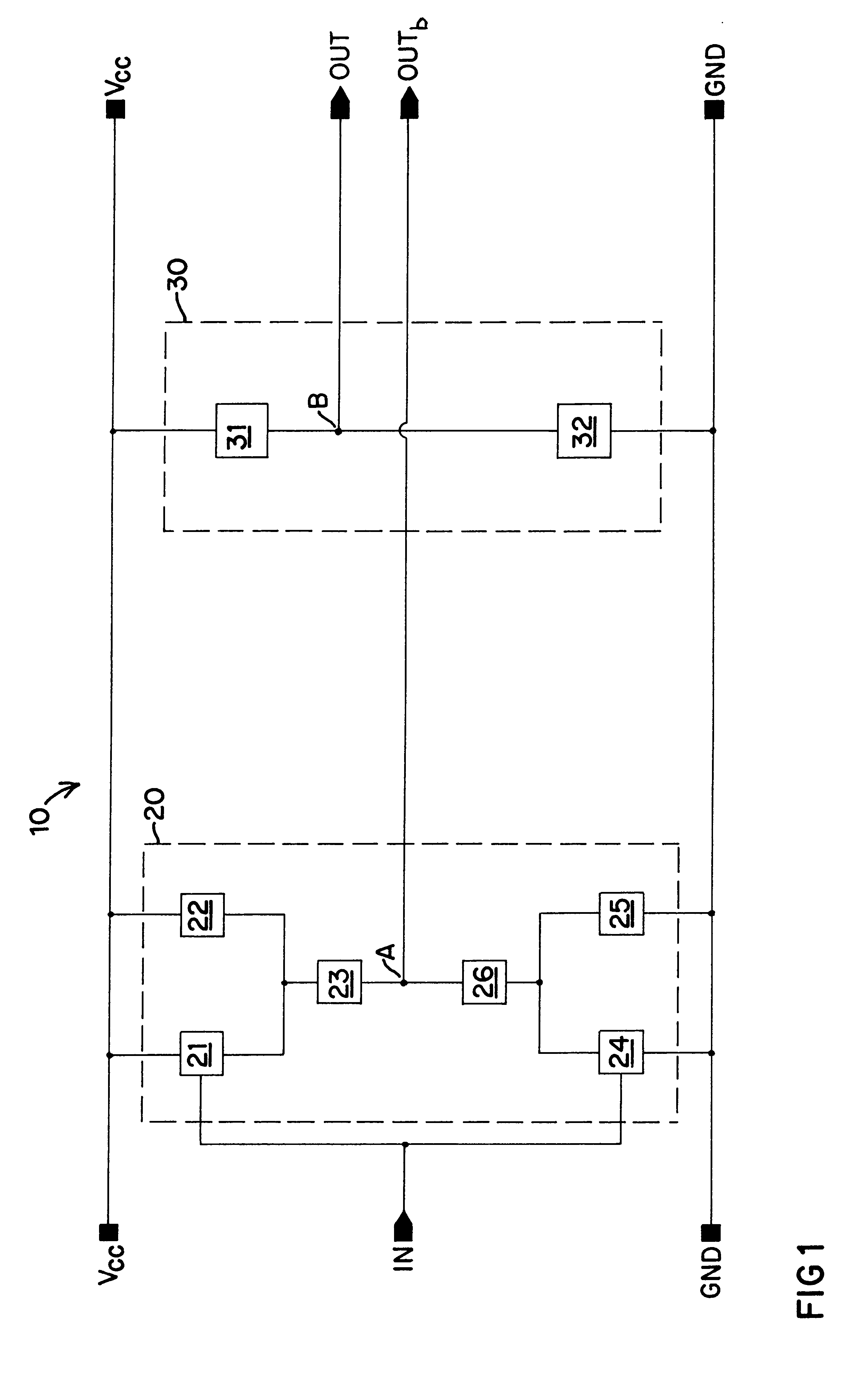 High speed low skew CMOS to ECL converter