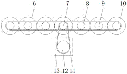 Deburring device for spinning fabric