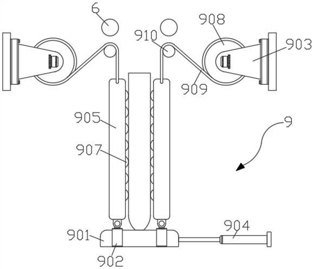 Intelligent automatic detection equipment for pulling sheet at air outlet of automobile air conditioner