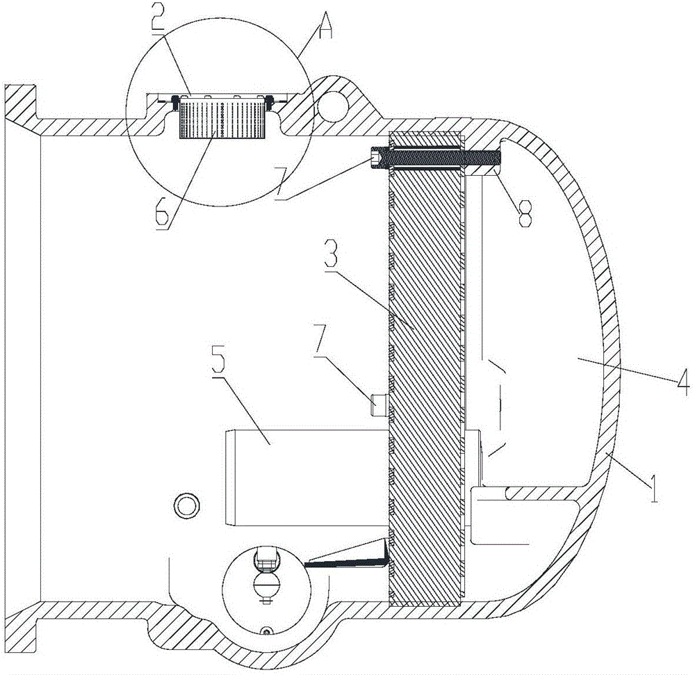 Oil distributing barrel, screw compressor and air conditioner device