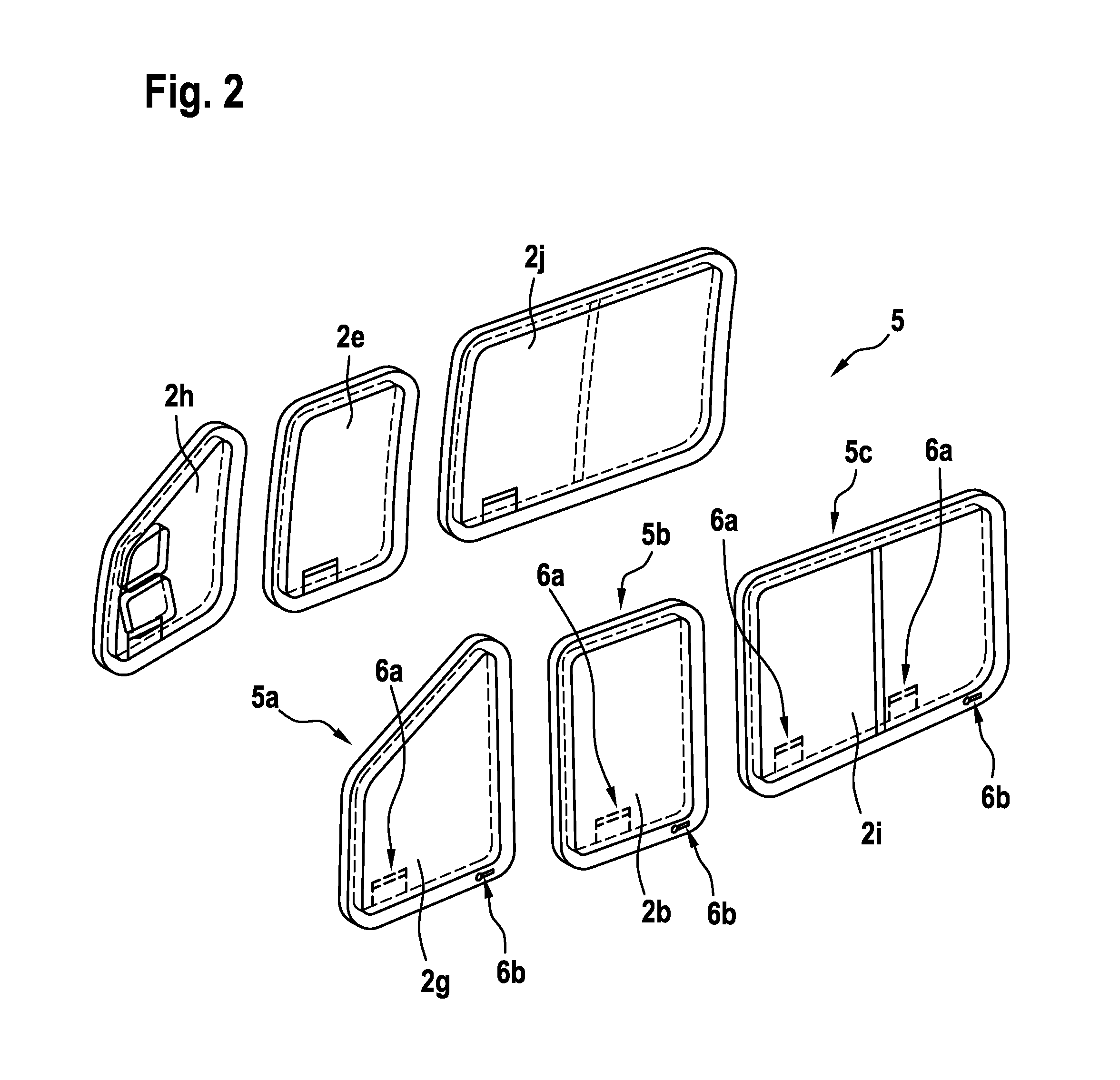 Jettisonable emergency exit for a vehicle