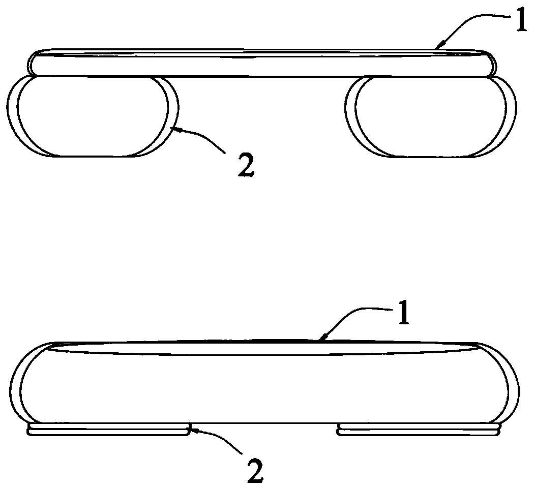 Multifunctional massage module and self-adaptive wearing headphone