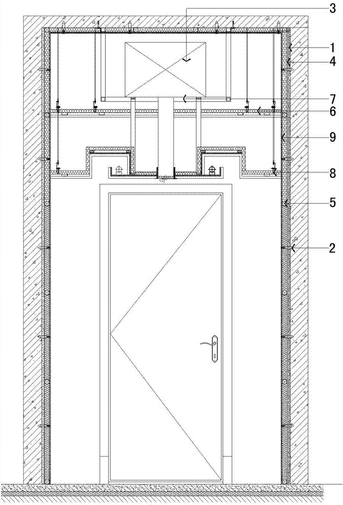 Constant-temperature constant-humidity wine cellar