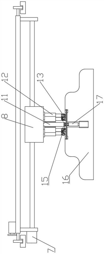 Rotatable flat warehouse scraper plate