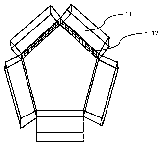 Polygonal detonator code scanning mechanism