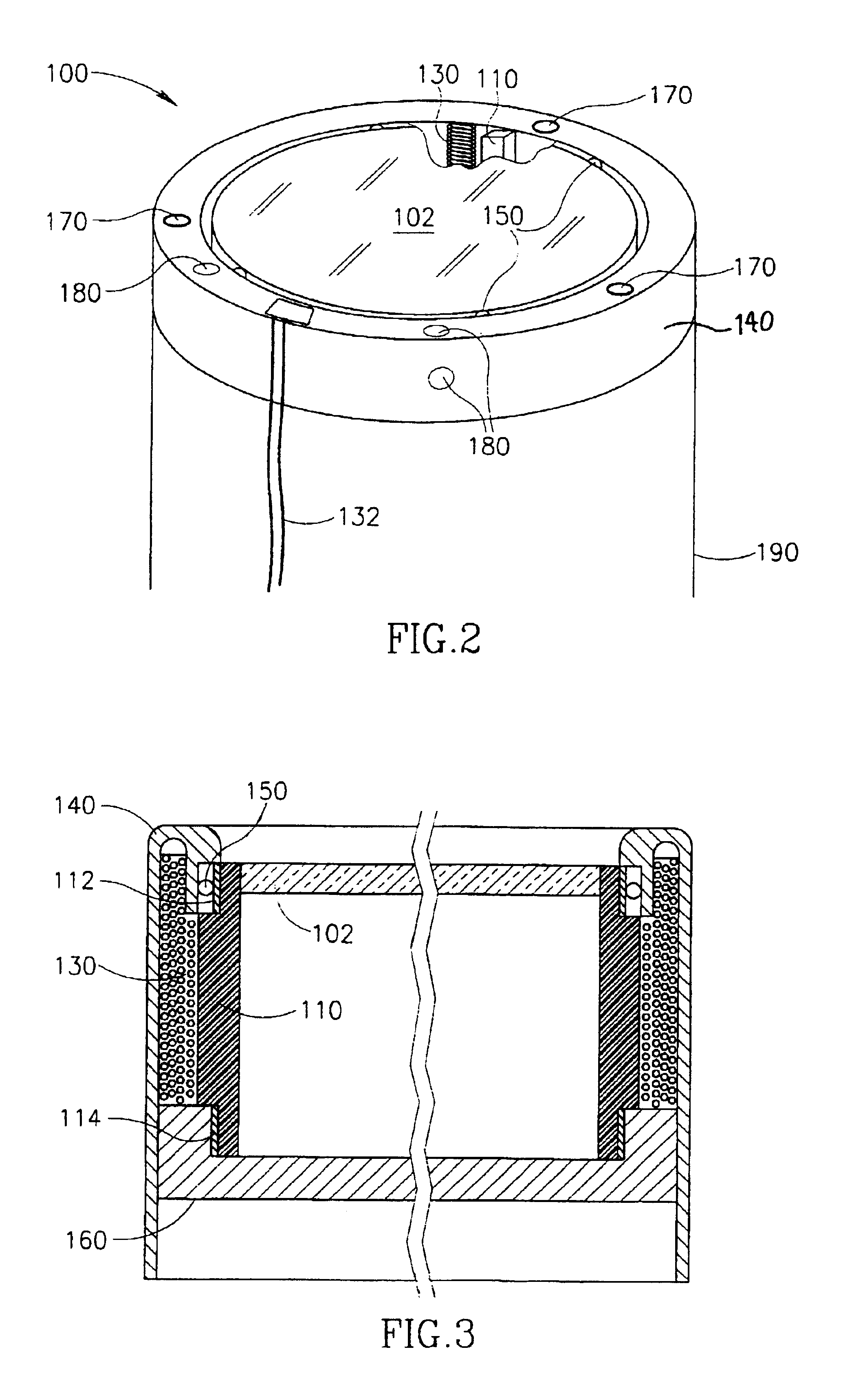Lens protection for medical purposes