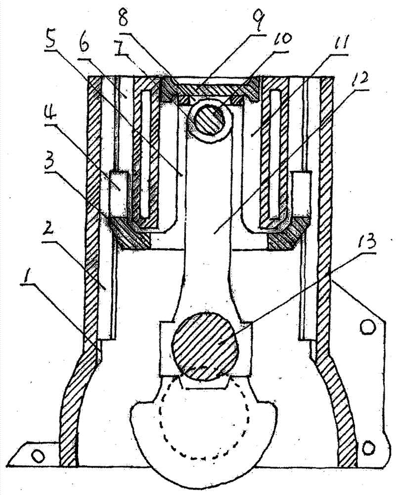 An engine transmission mechanism