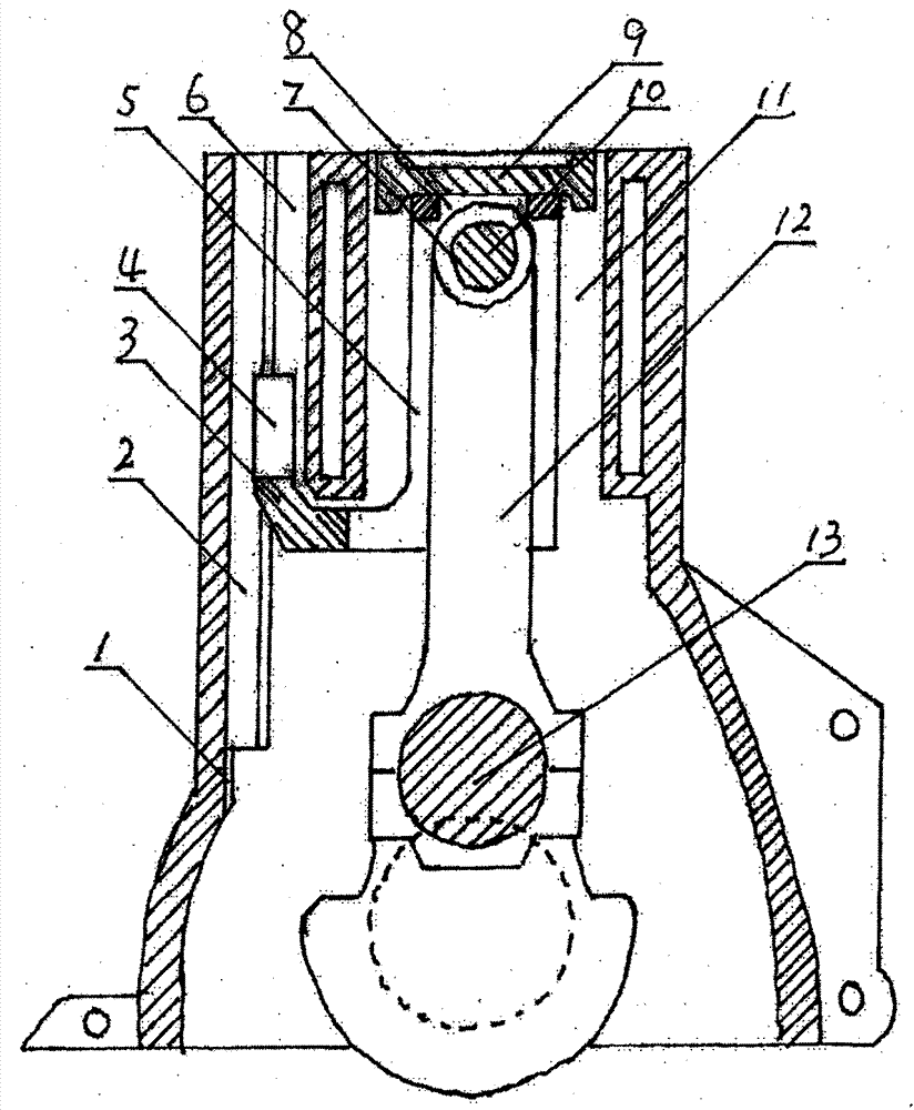 An engine transmission mechanism