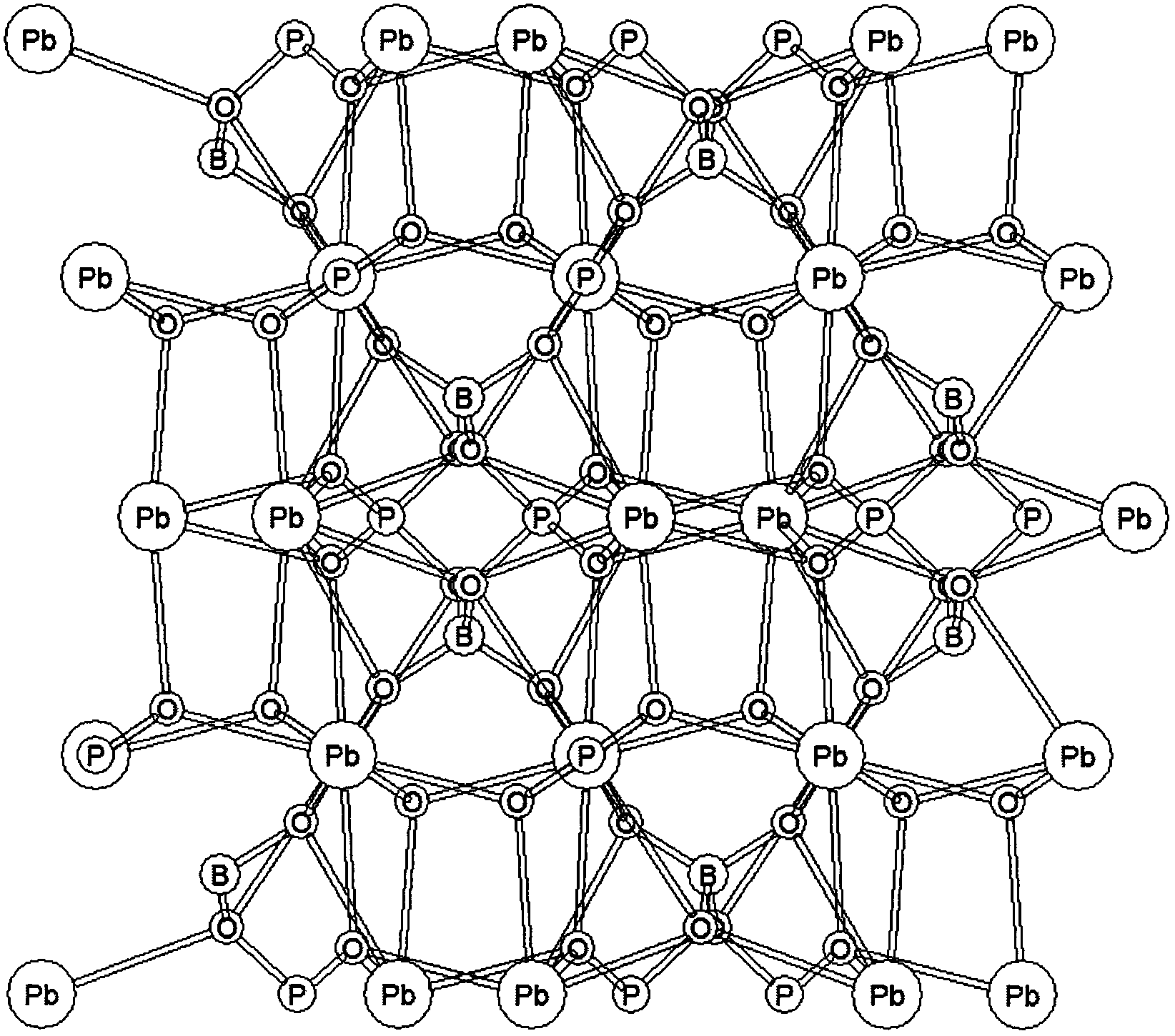 Compound lead rubidium borophosphate and non-linear optical crystal of lead rubidium borophosphate, preparation method and applications thereof