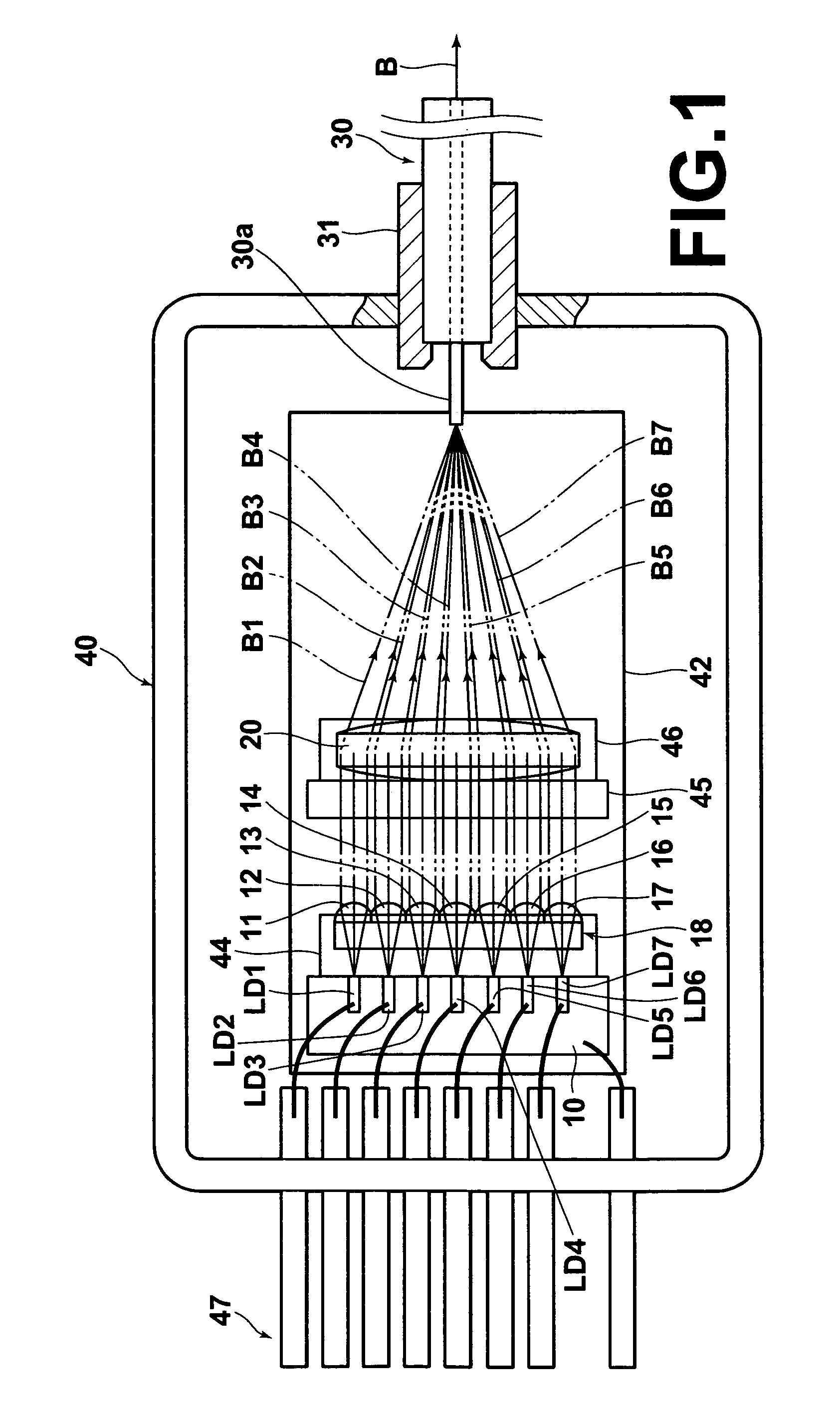 Laser apparatus and method for assembling the laser apparatus