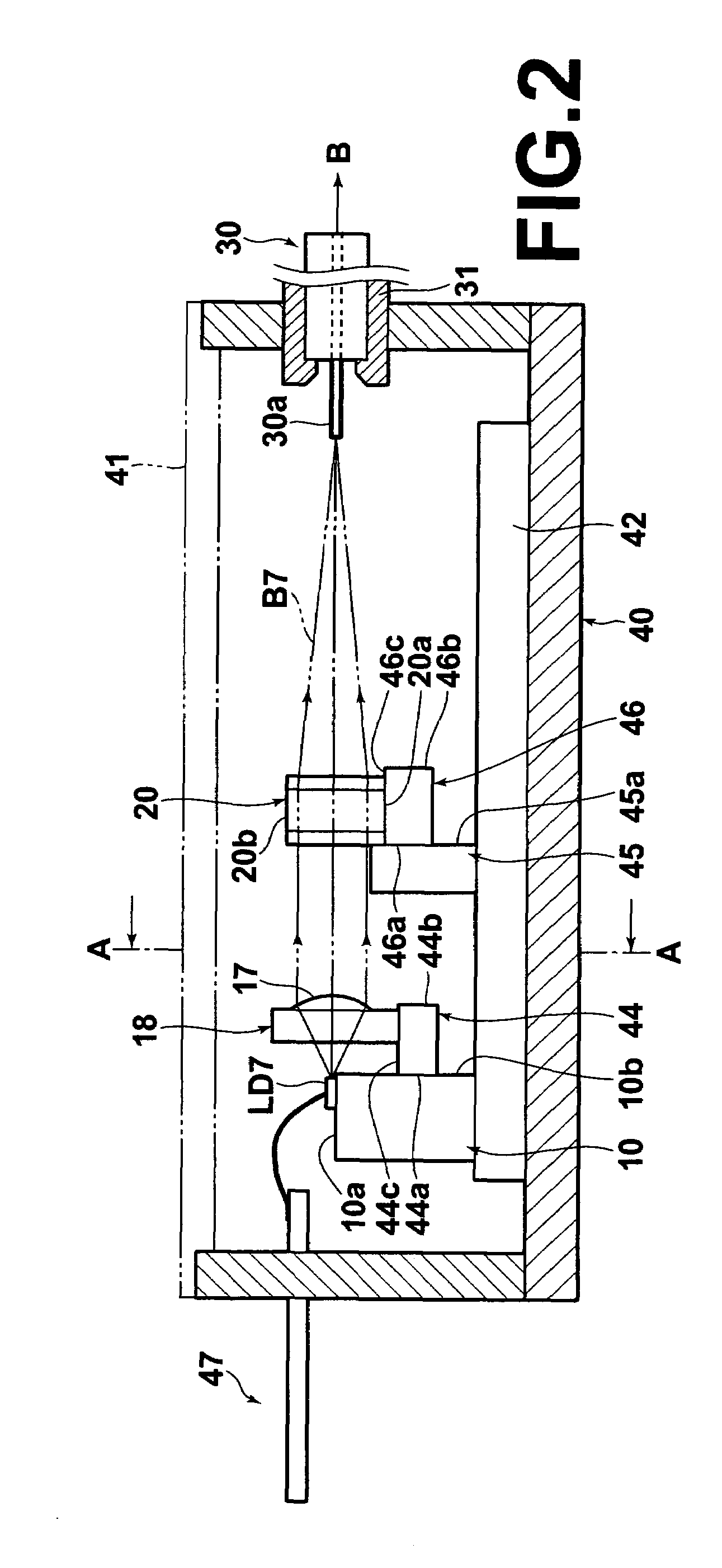 Laser apparatus and method for assembling the laser apparatus