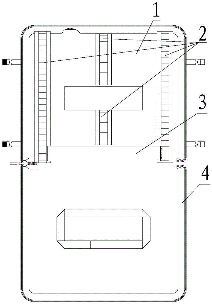 A kind of lifesaving rope equipment and its fixed arrangement and threading method of the lifesaving rope main rope in the rope bag