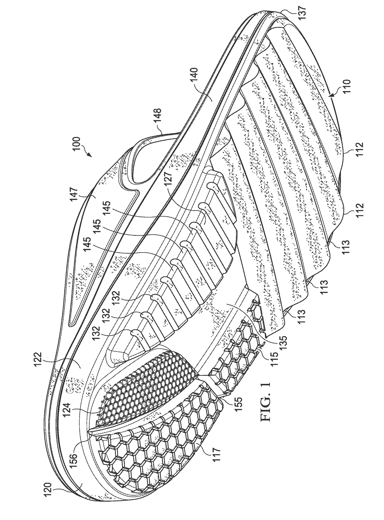 Sandal with Cushioning and Contoured Support