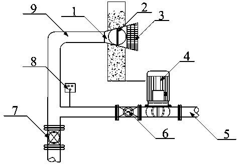 Double filter recoil self-cleaning water intake device and its working method