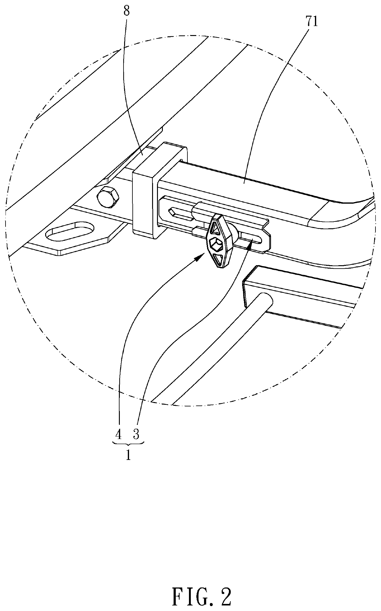 Plugging position recording device