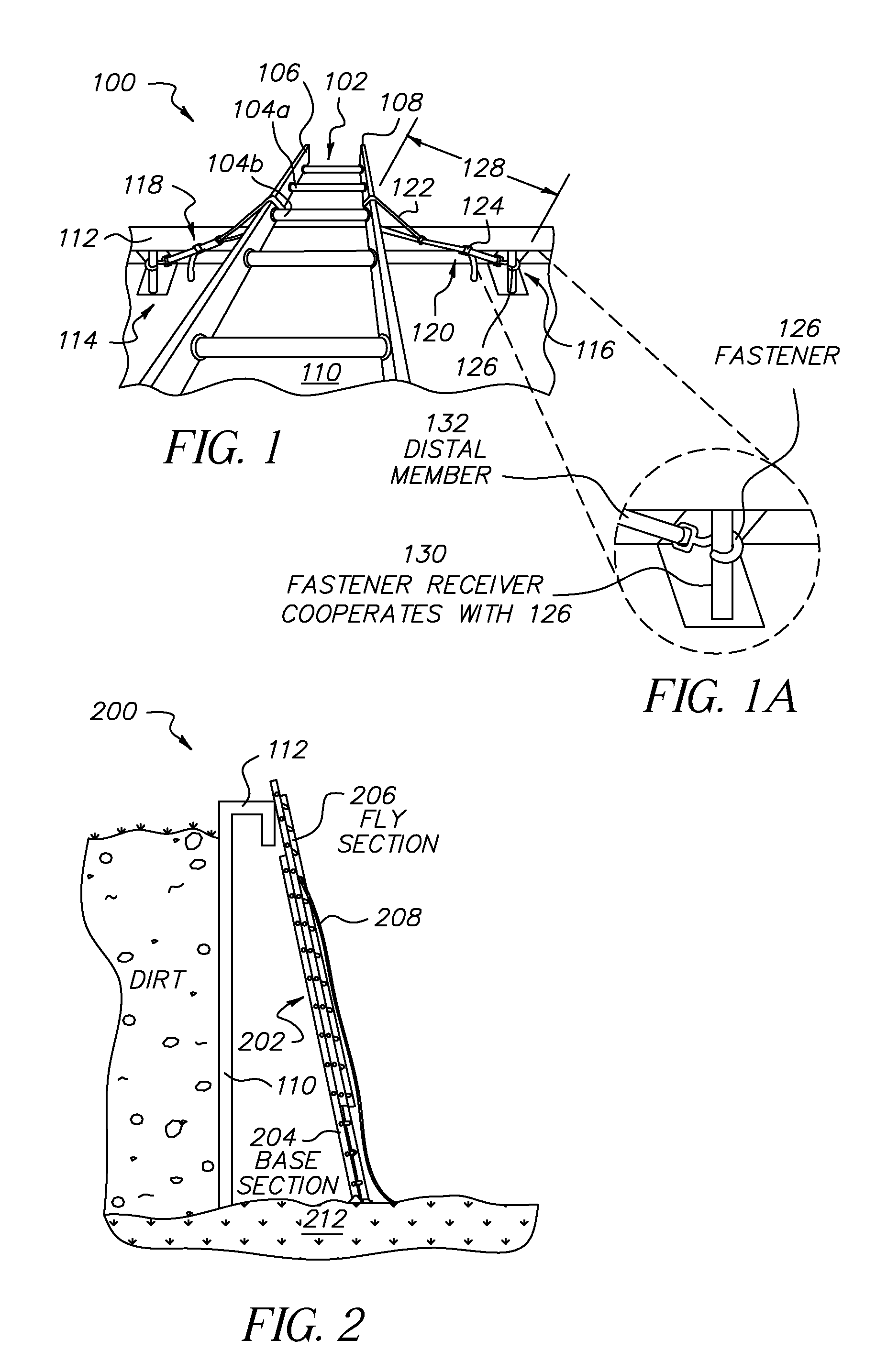 Apparatus for detachably securing a ladder to a shoring structure and method of use thereof