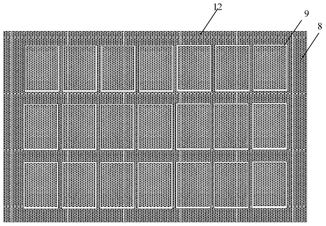 Mask plate, encapsulation method, structure and display device of oled display substrate