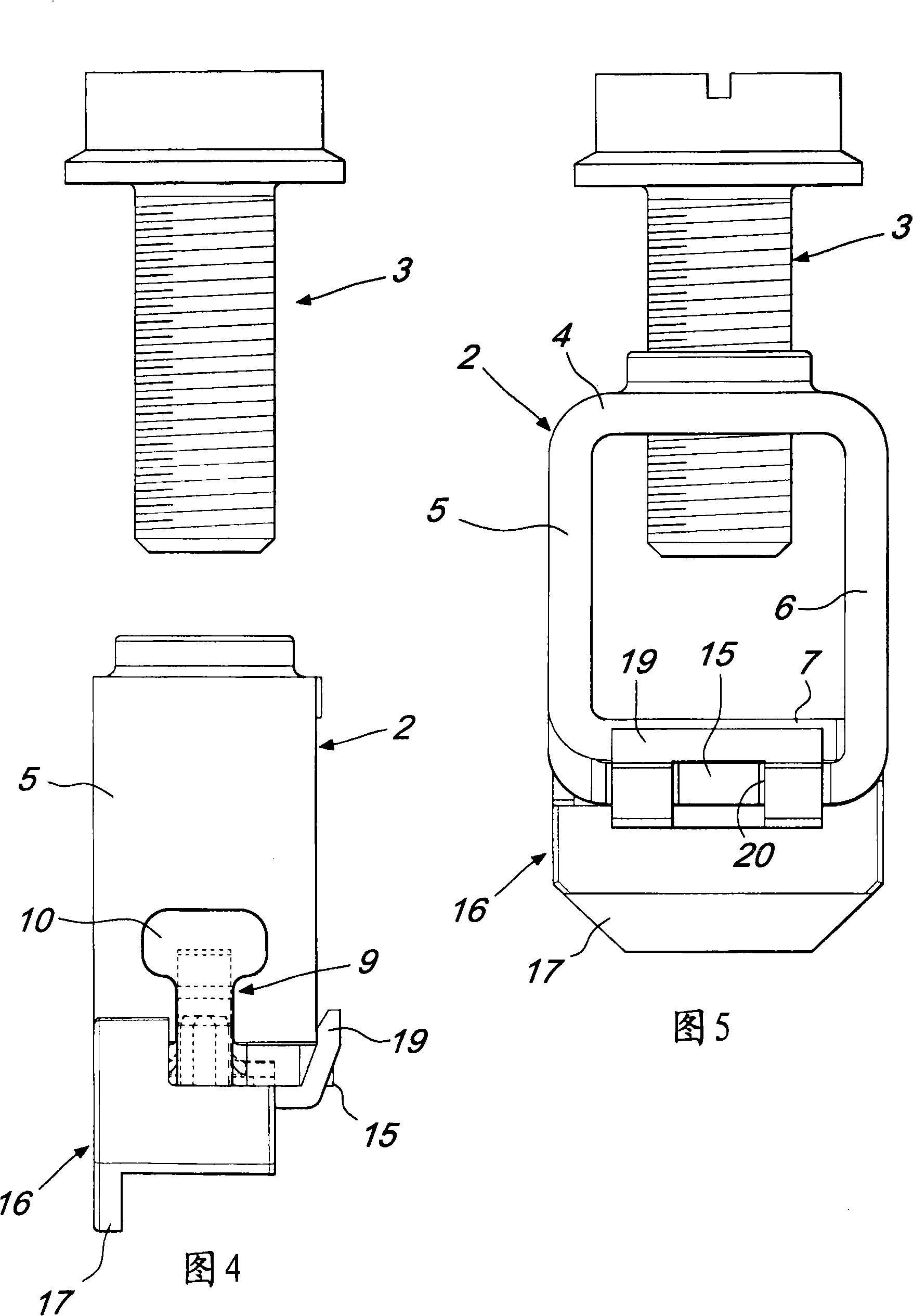 Improved terminal, particularly for automatic circuit breakers