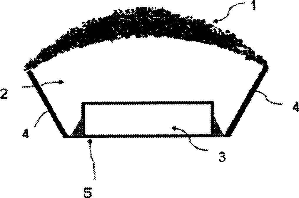 White light LED and packaging method thereof