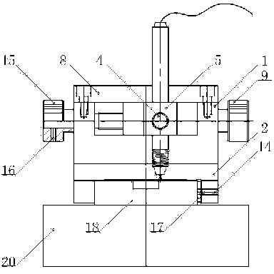 Calibration apparatus used for fineness of grind gauge and calibration method used for chute bottom plane of fineness of grind gauge