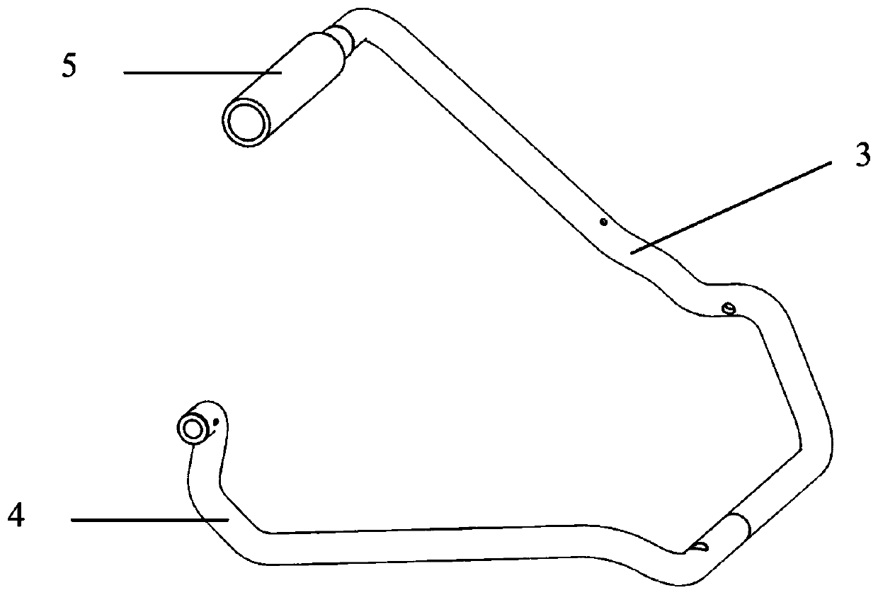 Reduction gearbox lubricating oil supply device