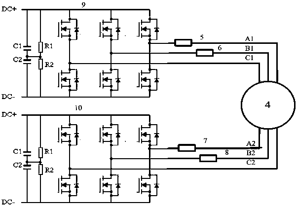 A driving device and control method for a permanent magnet linear motor