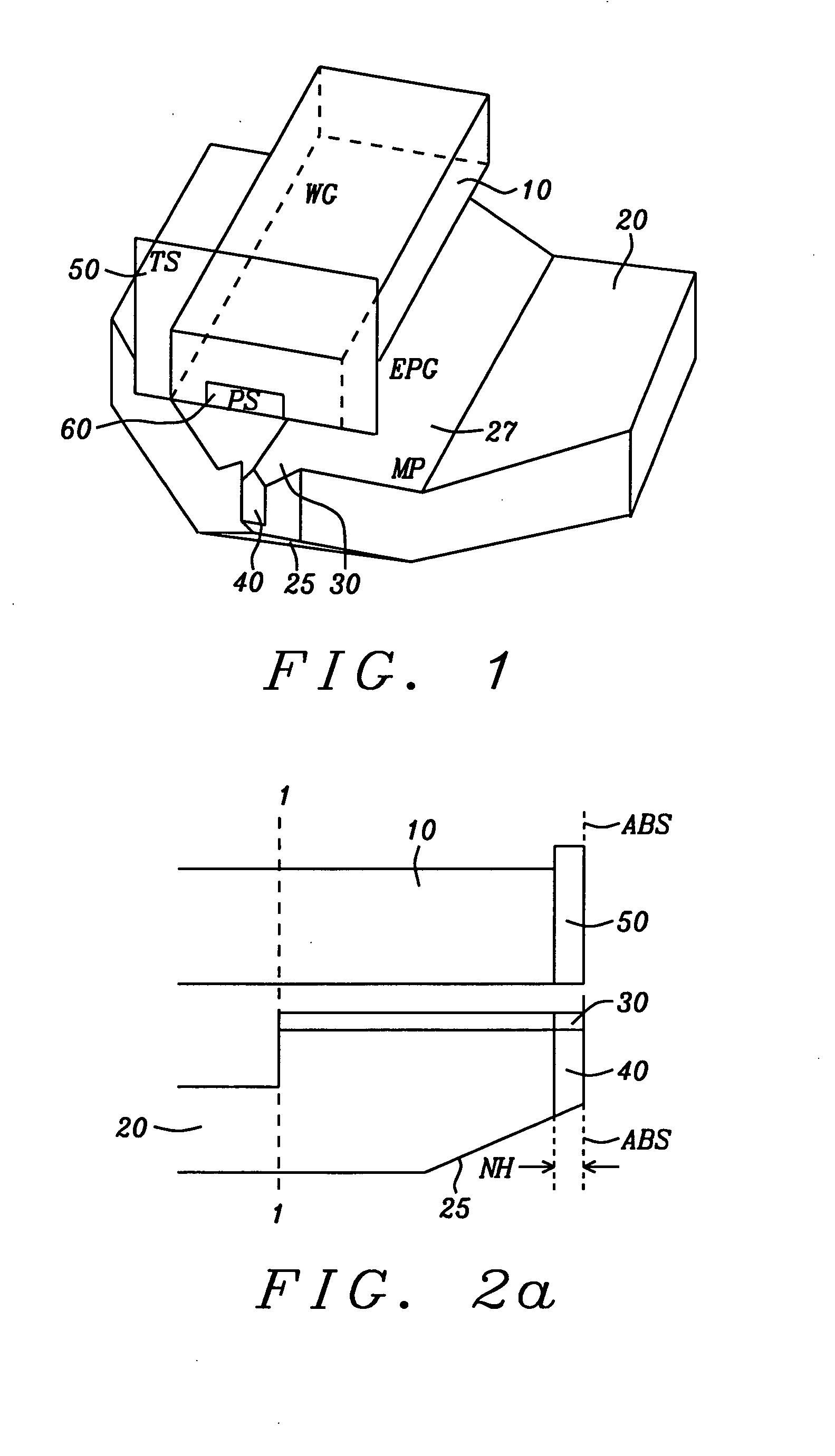 Heat assisted narrow pole design with trailing shield