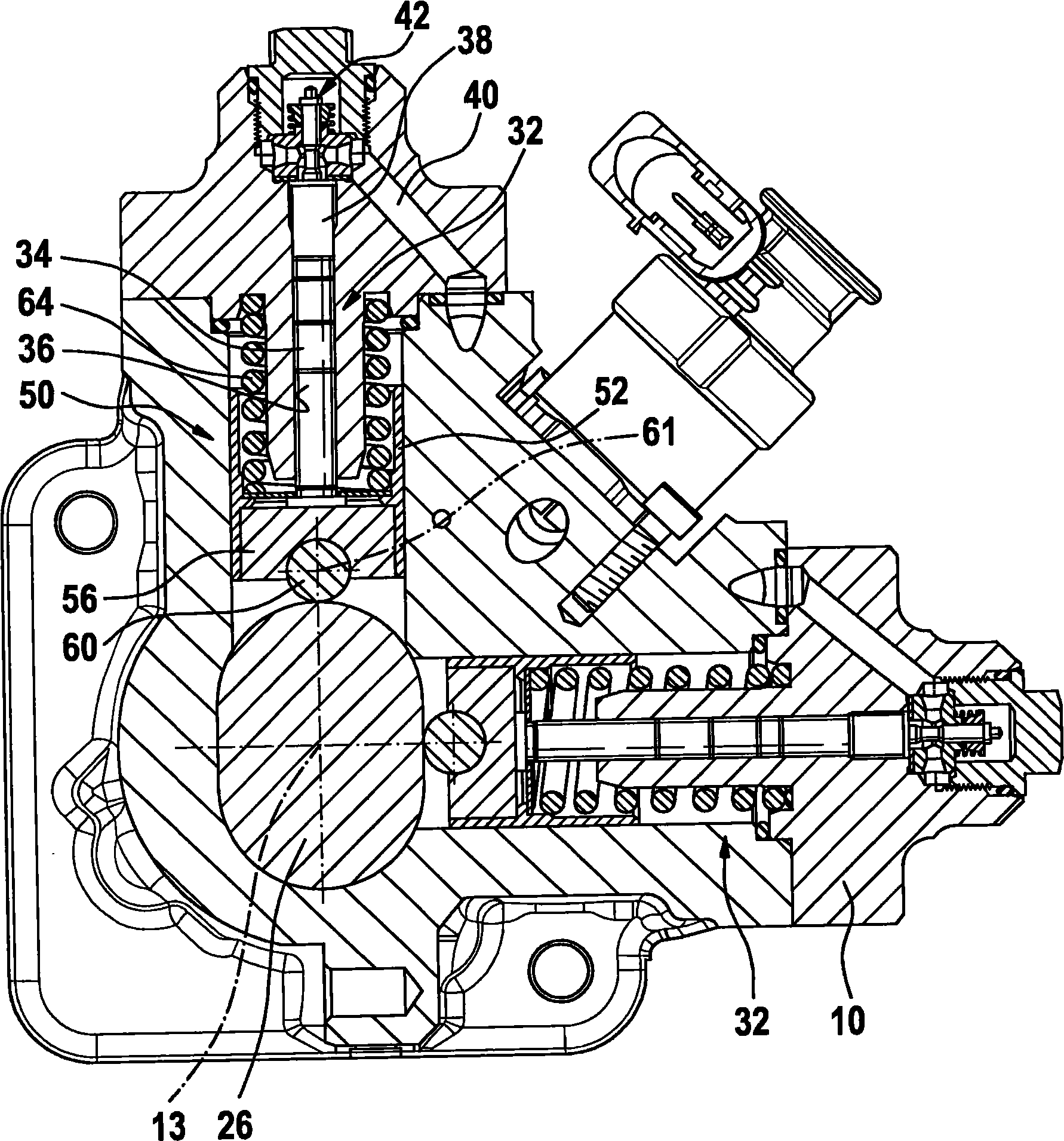 Tappet assembly for a high-pressure pump and high-pressure pump comprising at least one tappet assembly