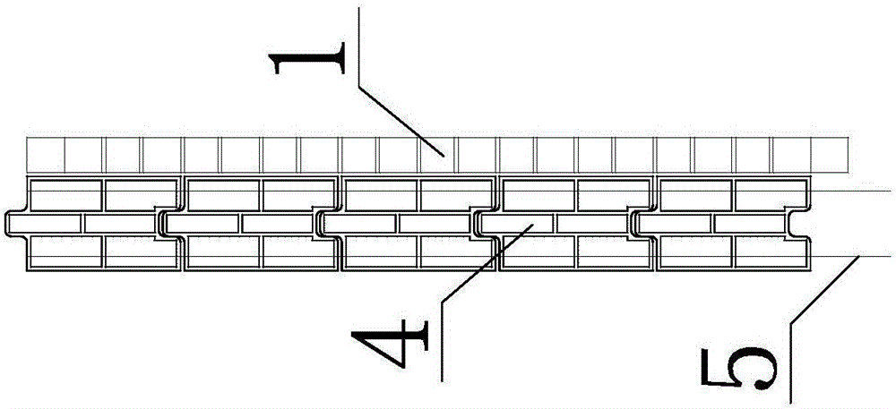 Construction method of decorative dry wall with heat preservation interlocking blocks