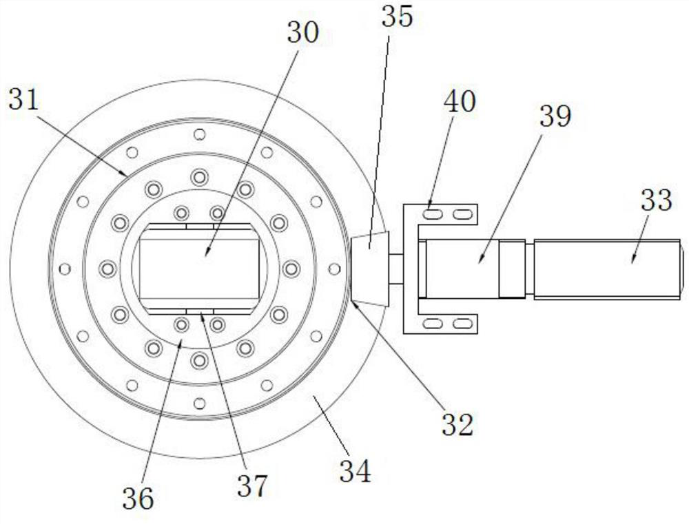 Telescopic fork arm and parking robot with same