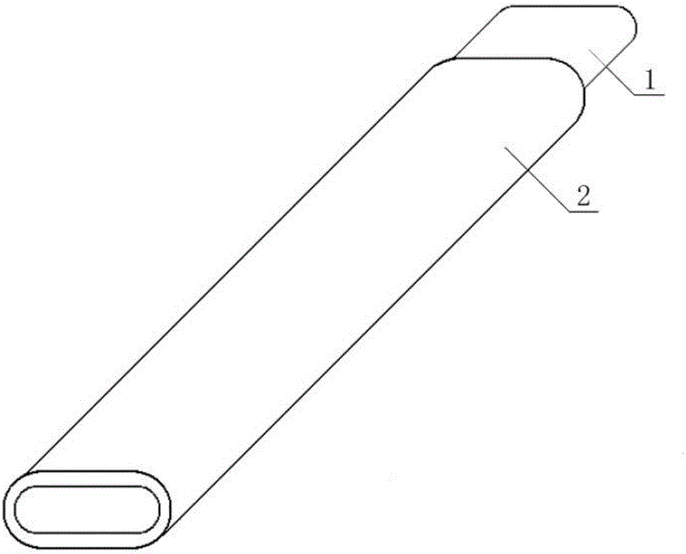 Method and device for manufacturing flat welding electrodes