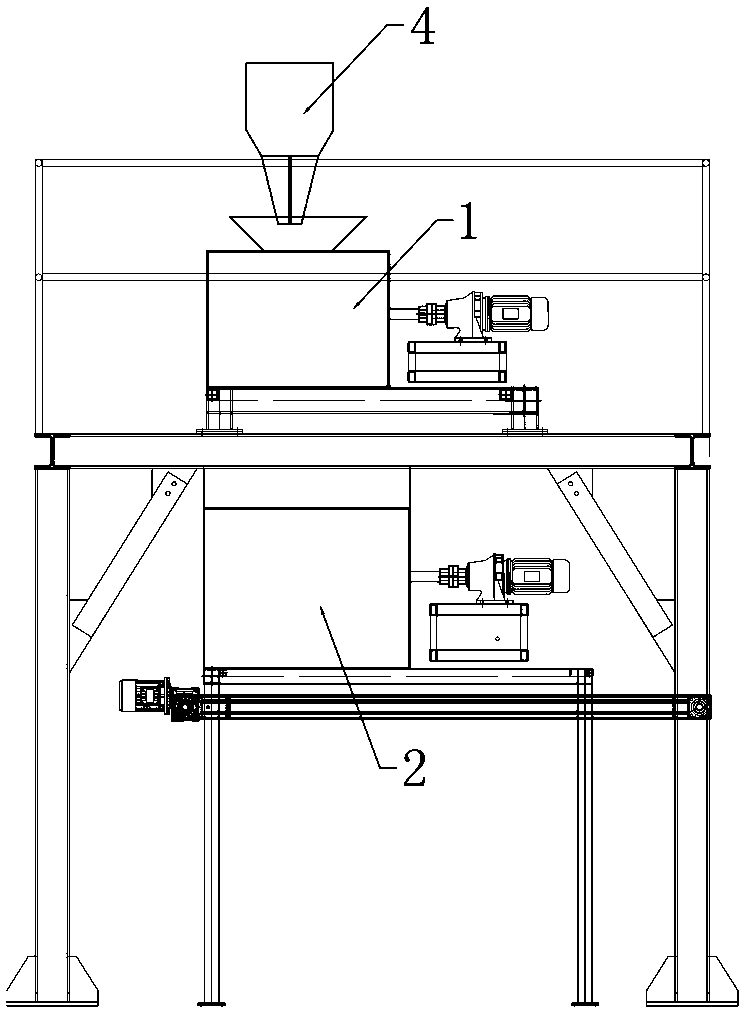 Extruding and pelletizing device for ceramic powder