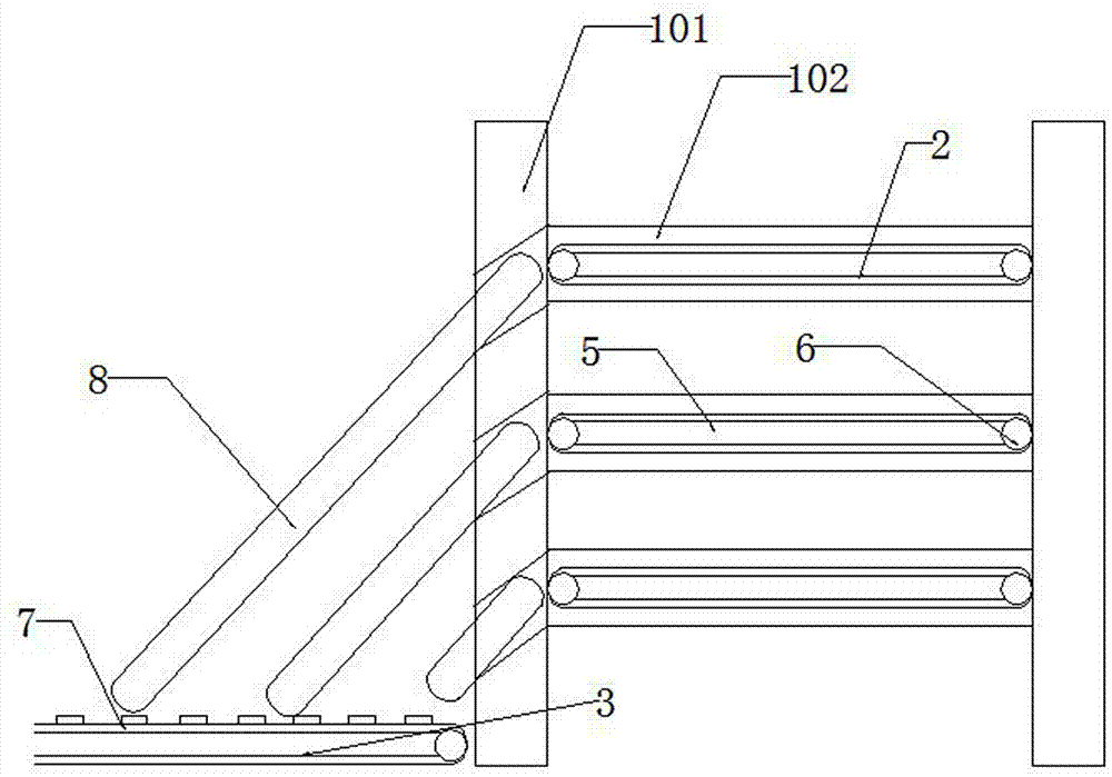 Automated mold shelf