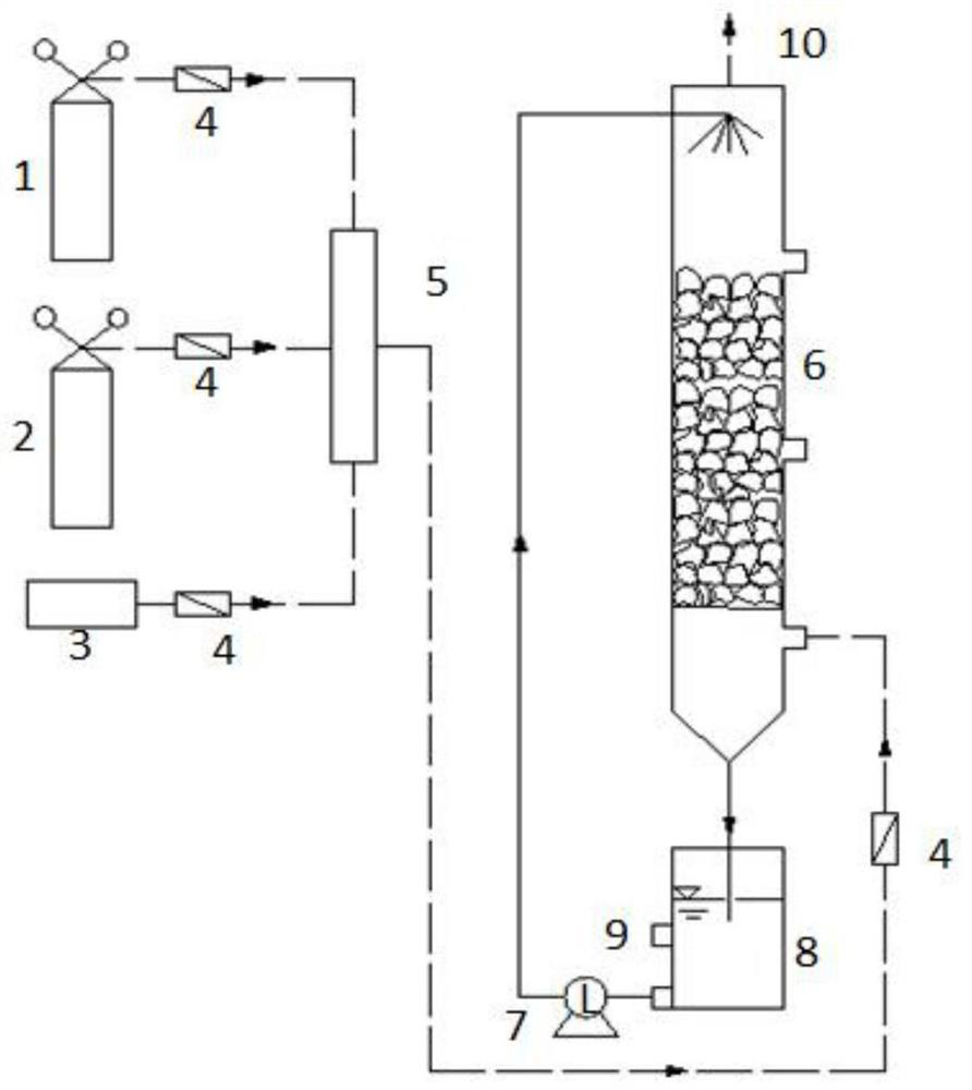 Gas Circulation Biological Bubble Tower Biogas/Natural Gas Biological Desulfurization Method