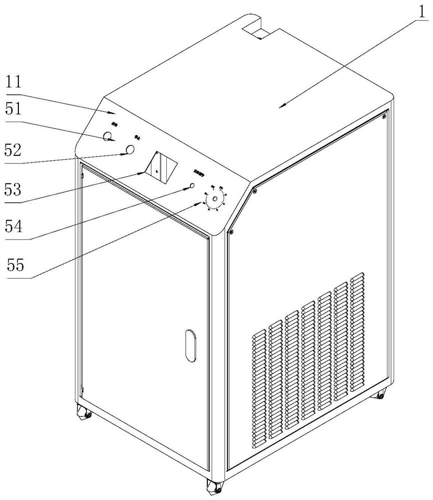 Water-cooled small ozone equipment
