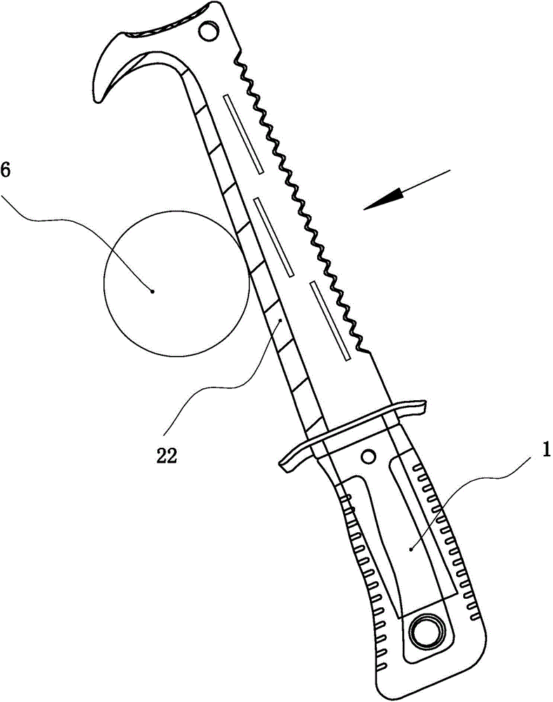 Multi-functional hatchet knife