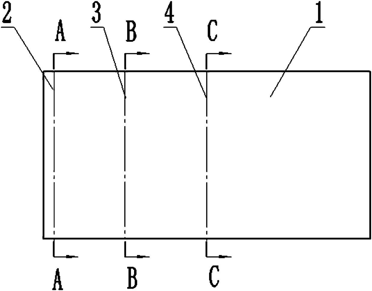 High-precision titanium ingot temperature hysteresis measuring method