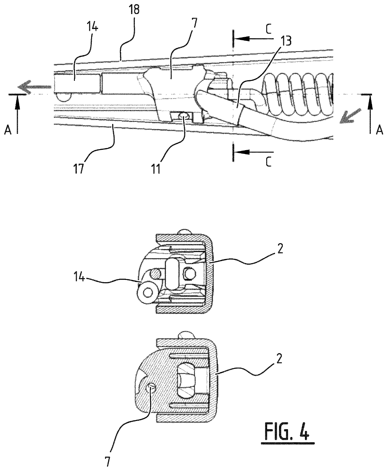 Windscreen wiper arm, particularly for automobiles