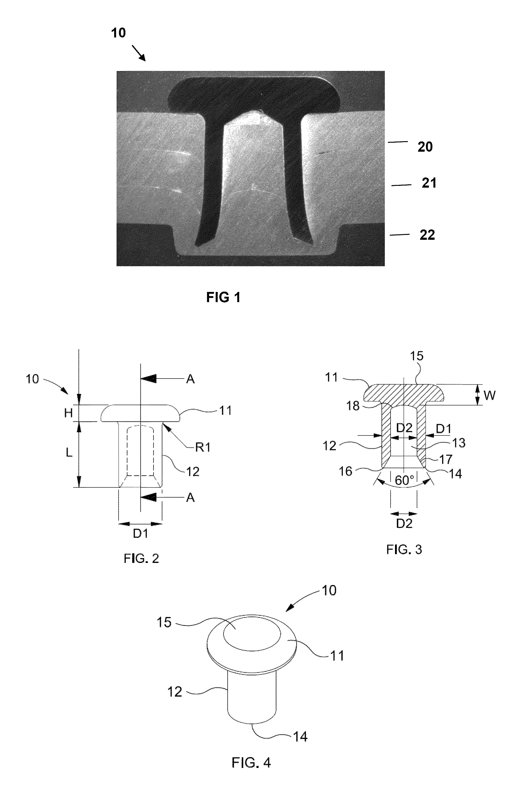 Method for forming a joint in a stack of light metal alloy sheets