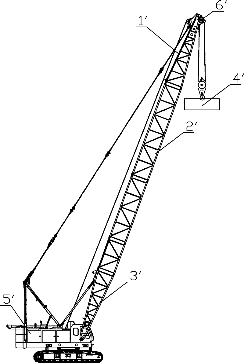 Dynamic compaction machine and arm rack device thereof